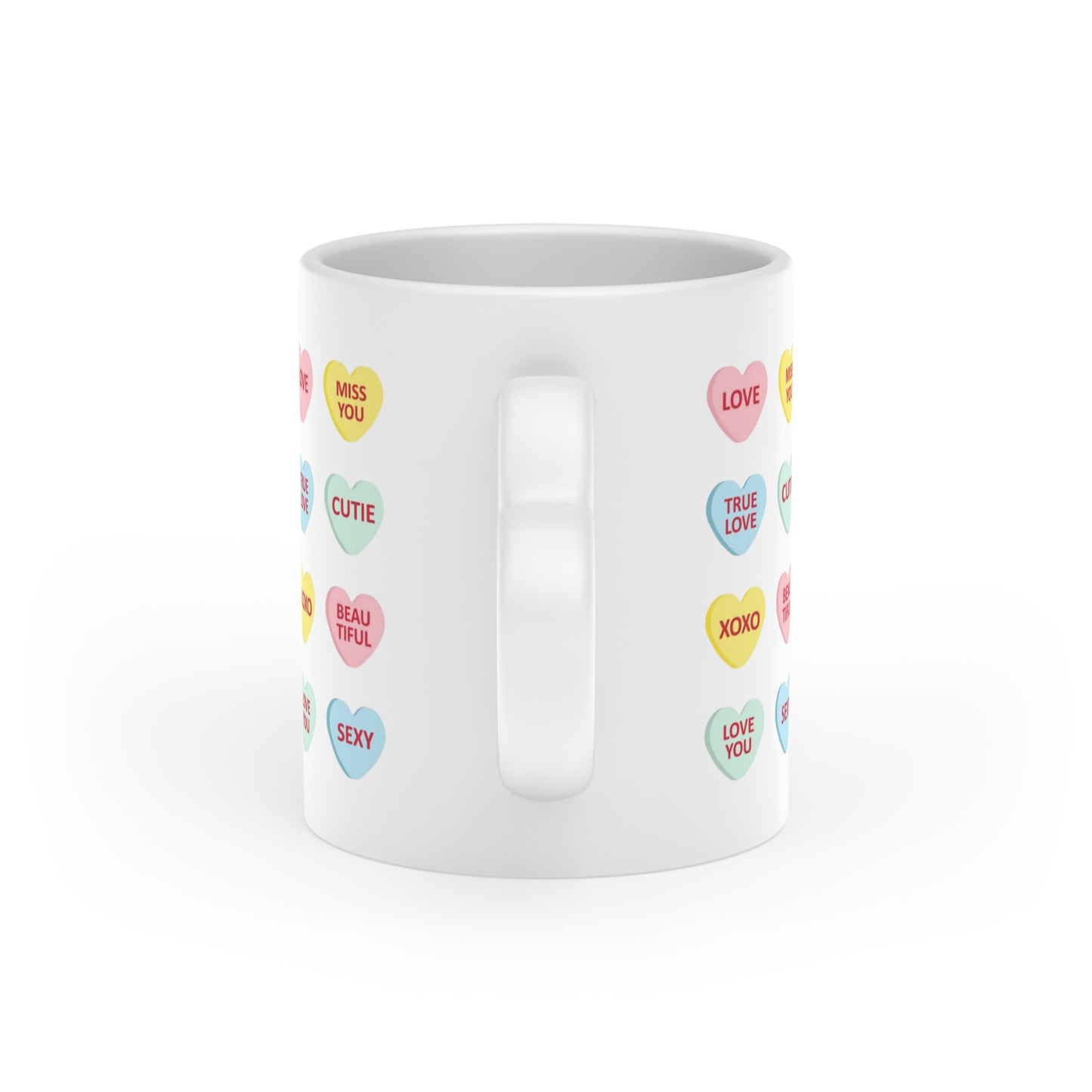 Candy Hearts of Affection Mug