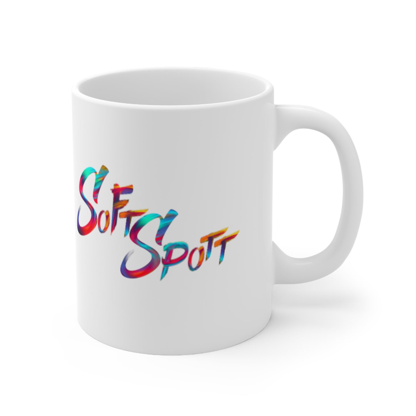 Rainbow Harmony White Mug