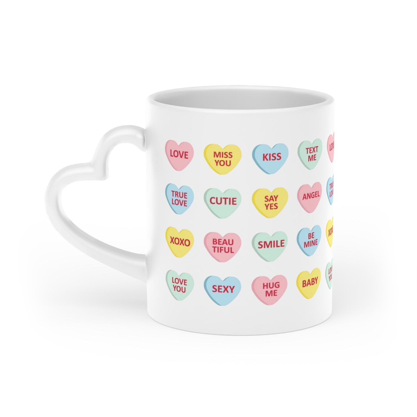 Candy Hearts of Affection Mug