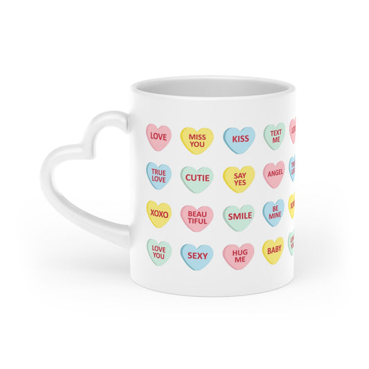 Candy Hearts of Affection Mug