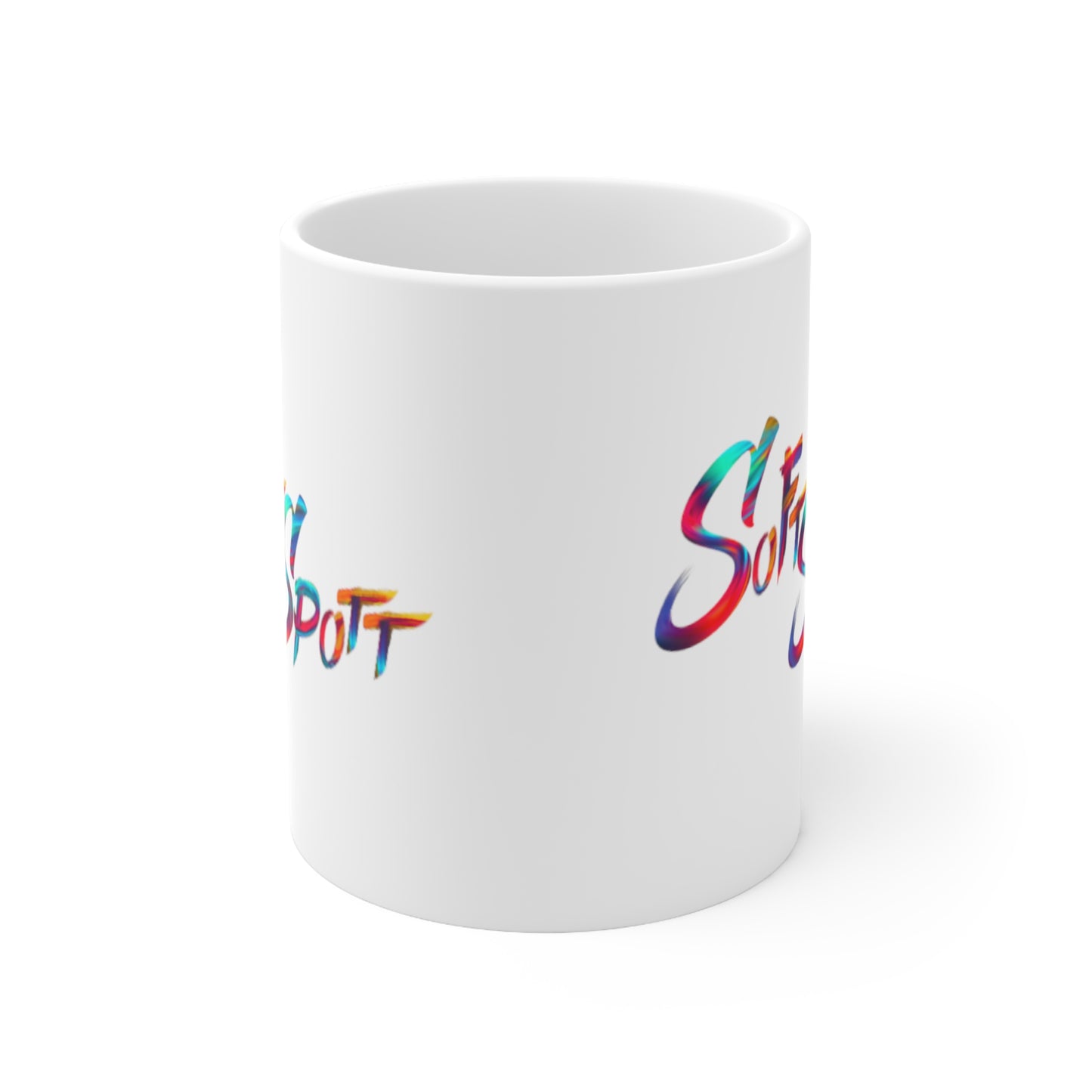 Rainbow Harmony White Mug