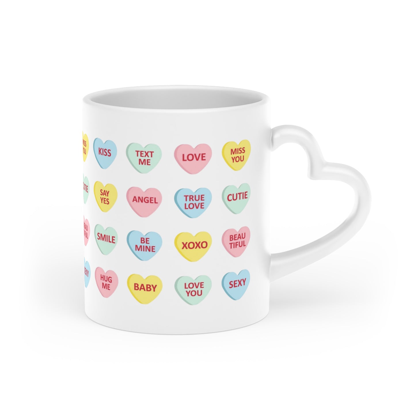 Candy Hearts of Affection Mug